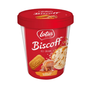 גלידת לוטוס קרמל מלוח