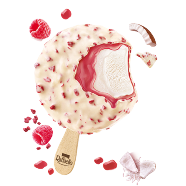 גלידת רפאלו פטל