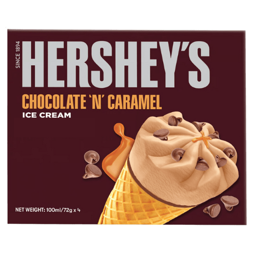 גלידת הרשי טילון שוקולד קרמל