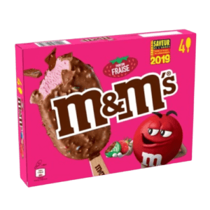 מארז גלידת M&M's תות