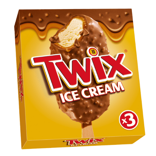מארז גלידת טוויקס מקל שוקולד קרמל
