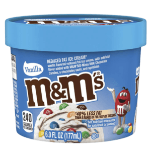 גלידת M&M's וניל