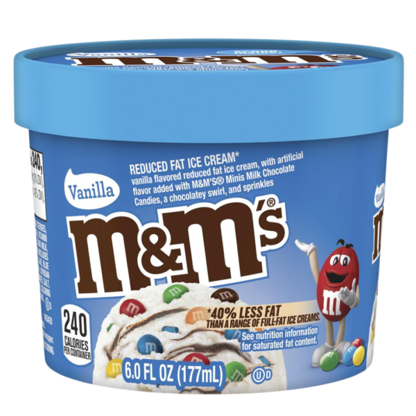 גלידת M&M's וניל