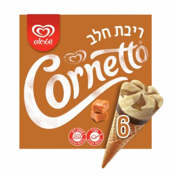 תמונה של גלידת קורנטו ריבת חלב