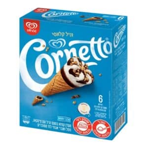 תמונה של מאגדת גלידת קורנטו וניל קלאסי