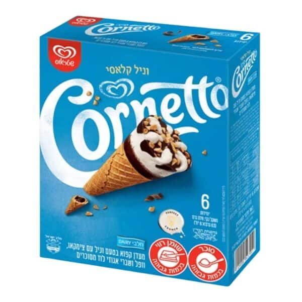 תמונה של מאגדת גלידת קורנטו וניל קלאסי