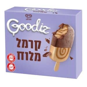 תמונה של גלידת גודיז קרמל מלוח