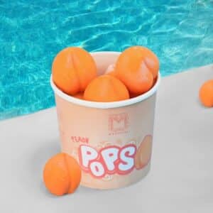 גלידוניות פופס אפרסק