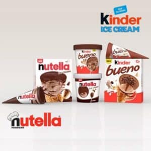 גלידות חדשות קינדר ונוטלה