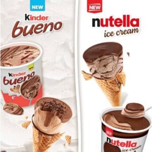 גלידות קינדר וגלידות נוטלה