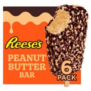 גלידה ריסס חמאת בוטנים ושוקולד חלב