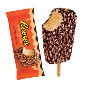 גלידה ריסס שוקולד חלב וחמאת בוטנים