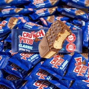 גלידת קראנצ' סנדוויץ' החדש בטעם וניל פליק