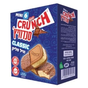 מאגדת גלידת קראנץ סנדוויץ' וניל פליק