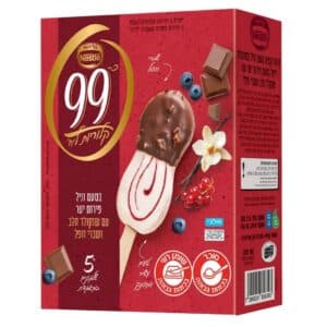 מאגדת גלידת נסטלה וניל ופירות יער